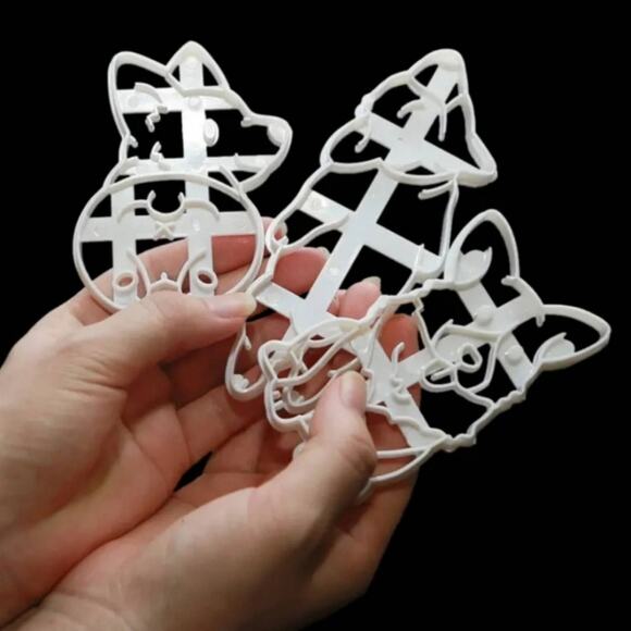 Corgi Cookie Cutters - cute sitting, sleeping, and butt shapes - Picture 5 of 6